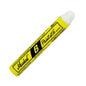 Markal Paintstik Original Solid Paint Marker – White – Weather-Resistant Industrial Marking Stick – 3 Pack