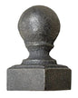 3in Post Cap – Cast Iron Ball