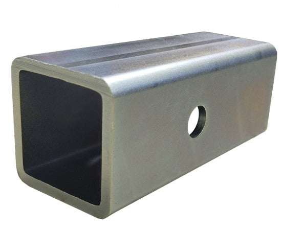 2-1/2in to 2in Square Receiver Tube with 6in Shank – Zinc Plated Hitch Adapter