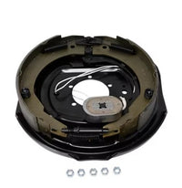 Trailer Parts Pro 12in x 2in Electric Drum Trailer Brake – Right Side, 3,500 lb (7,000 lb Per Pair)