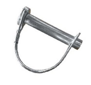Round Snapper Pin 1/4in x 2-7/16in – Steel Locking Pin with 1-3/4in Usable Length