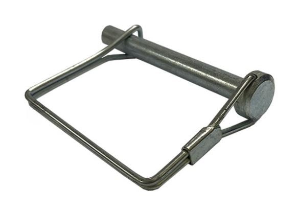 Square Snapper Pin 5/16in x 3-1/16in – Steel Locking Pin with 2-3/8in Usable Length