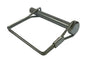 Square Snapper Pin 5/16in x 3-1/16in – Steel Locking Pin with 2-3/8in Usable Length