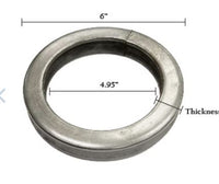 1/2in Square Tubing Ring – 6in OD – Steel