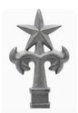 3/4in Finial – Star