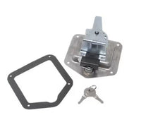 T-Handle Latch Stainless Steel Finish, Locking