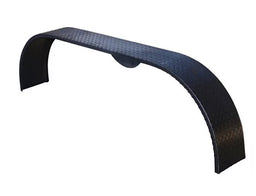 Trailer Fender – Tandem Axle Teardrop – 10.75in W x 72in L x 20.50in H – 14GA Steel Treadplate