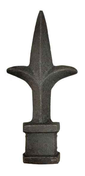 1/2in Finial – Triad – Weld-On Steel Decorative Finial