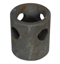 BULLDOG Swivel Trailer Jack Replacement Part – Tubular Male Weld-On Mount for 5/8in Pull Pin