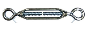 Turnbuckle Eye & Eye – 1/4in x 7-3/4in – Zinc Plated Steel