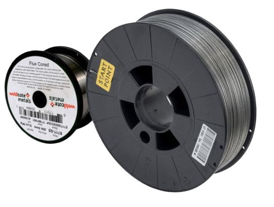 Weldcote E71T-GS .030in Flux Core Welding Wire – 10lb Spool – Self-Shielded – All Position