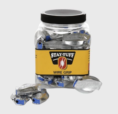 Stay-Tuff 12.5GA Barbed Wire Gripples – 25 Count