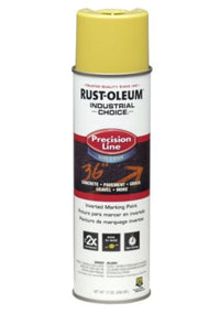 Rust-Oleum 203034 Precision Line Water-Based Inverted Marking Paint – Yellow